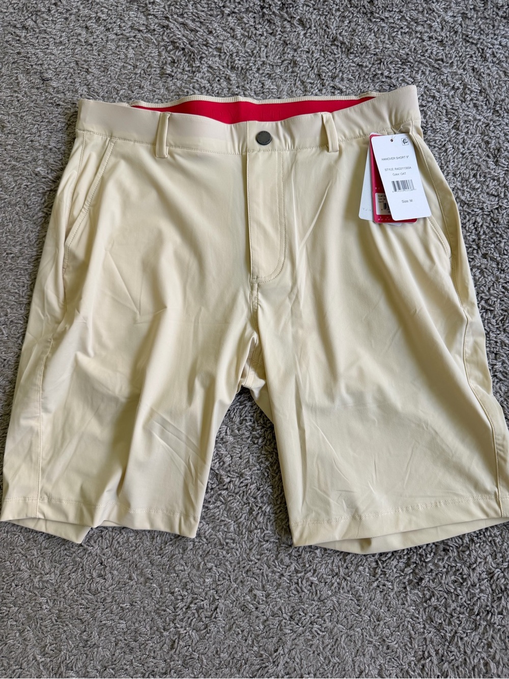 Redvanly Handover Shorts – Oat | Brand New with Tags